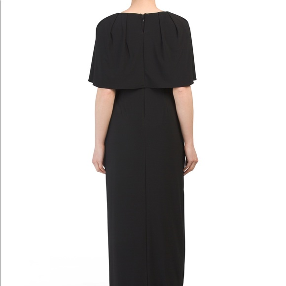 Adrianna Papell Long Draped Dress - Picture 2 of 2